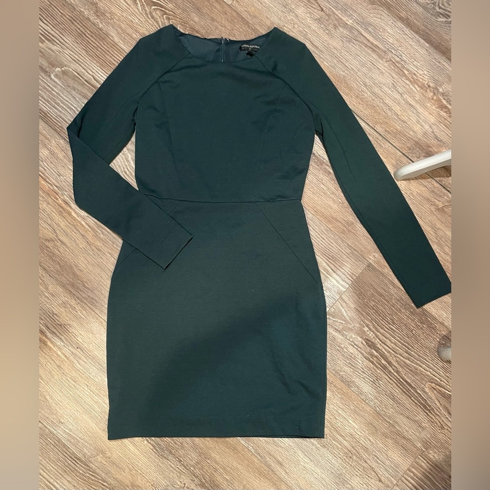 Banana Republic Dark Green Dress